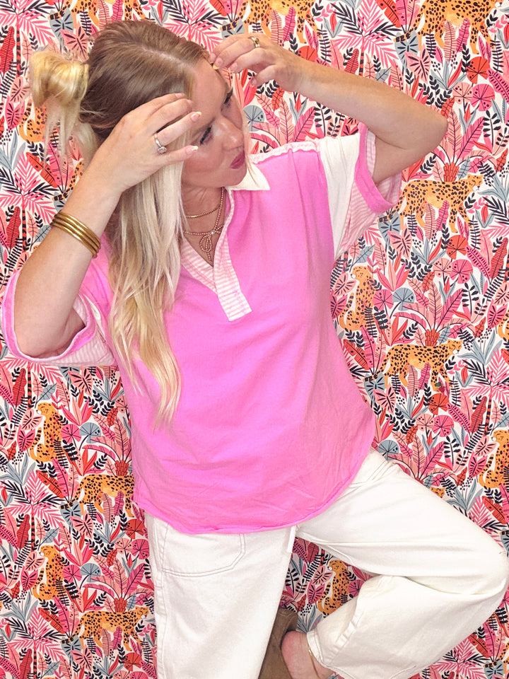 The Jojo Collared Top