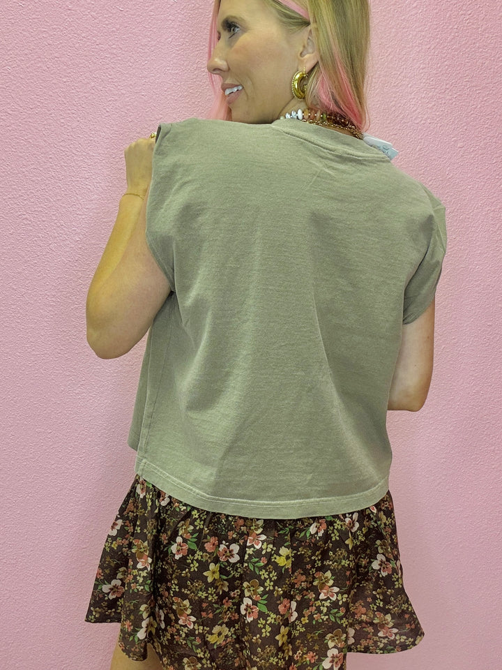 Original Gangsta Boxy Muscle Top