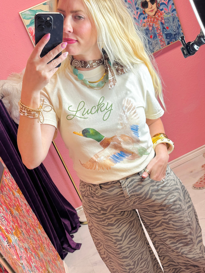 Lucky Duck Graphic Tee