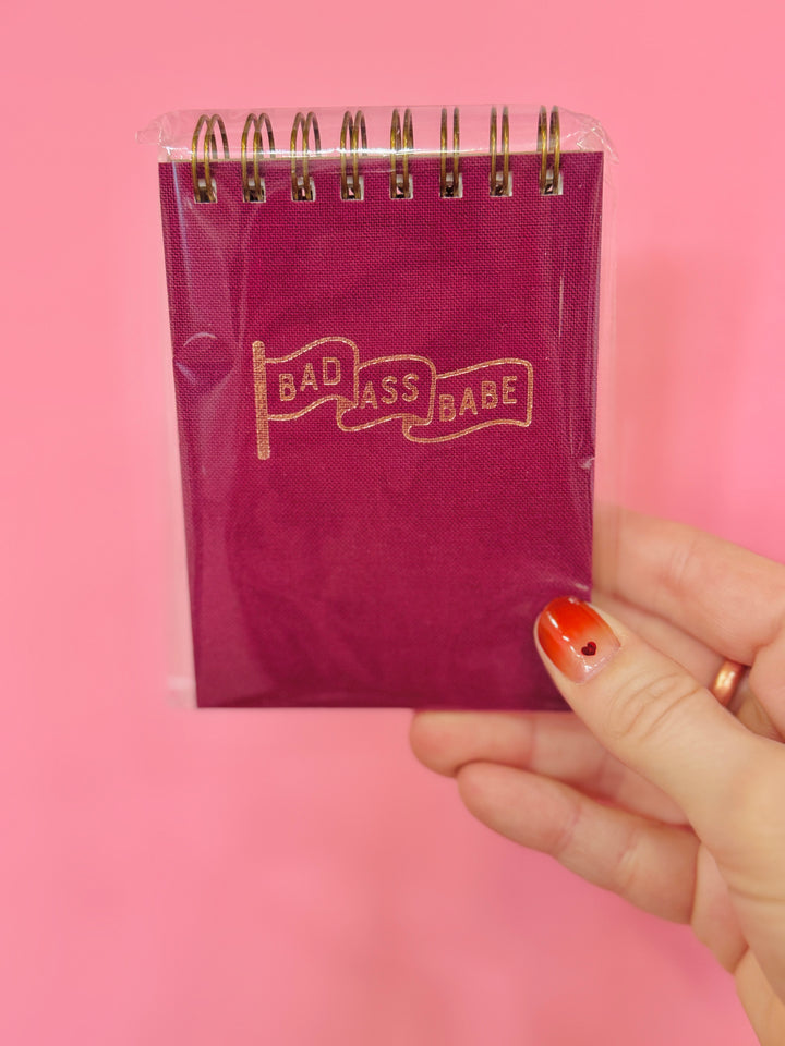 Badass Babe Mini Jotter Notebook