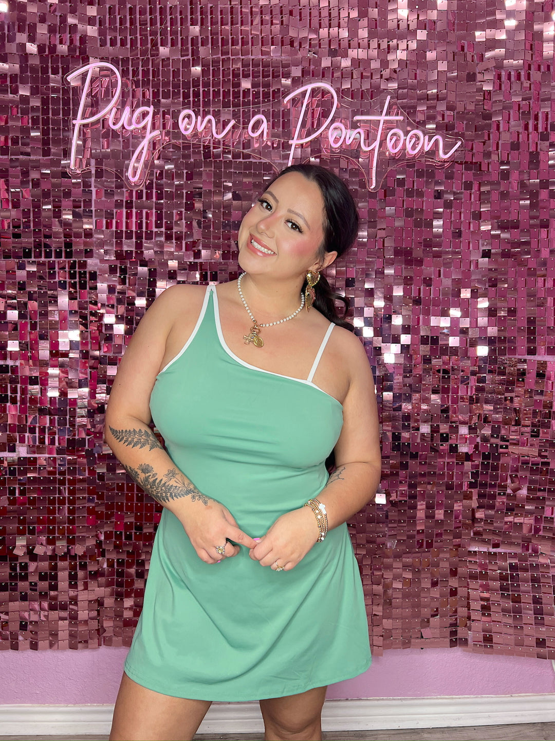 The Christian Activewear Mini Dress