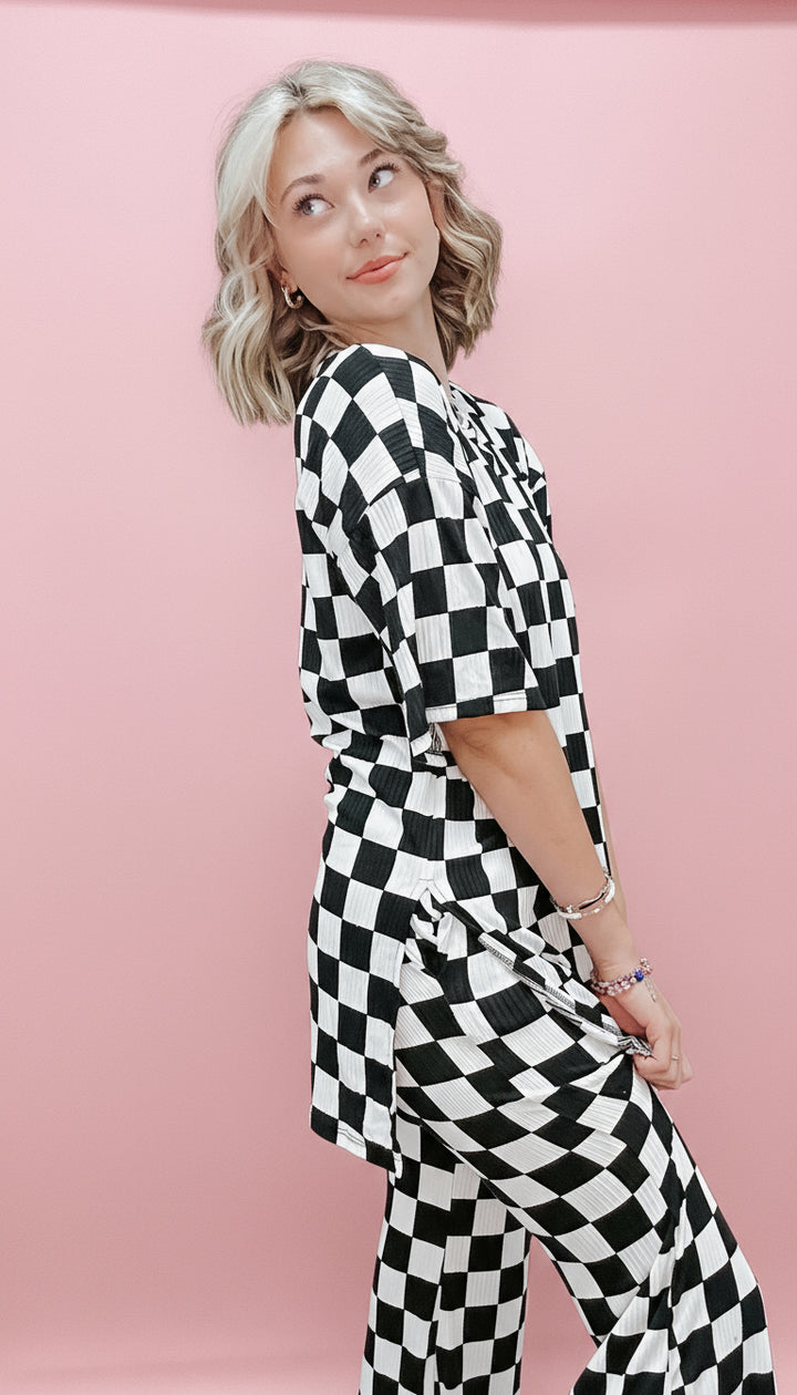 The Jennifer Checkered Set