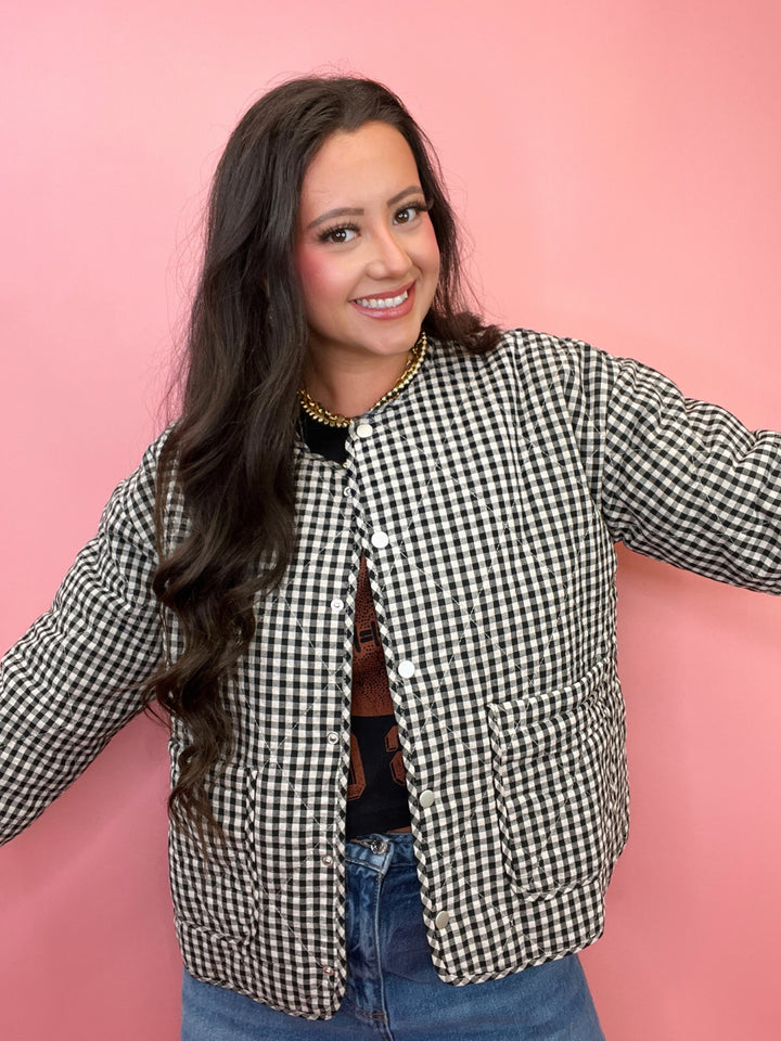 The Gingham Grove Jacket