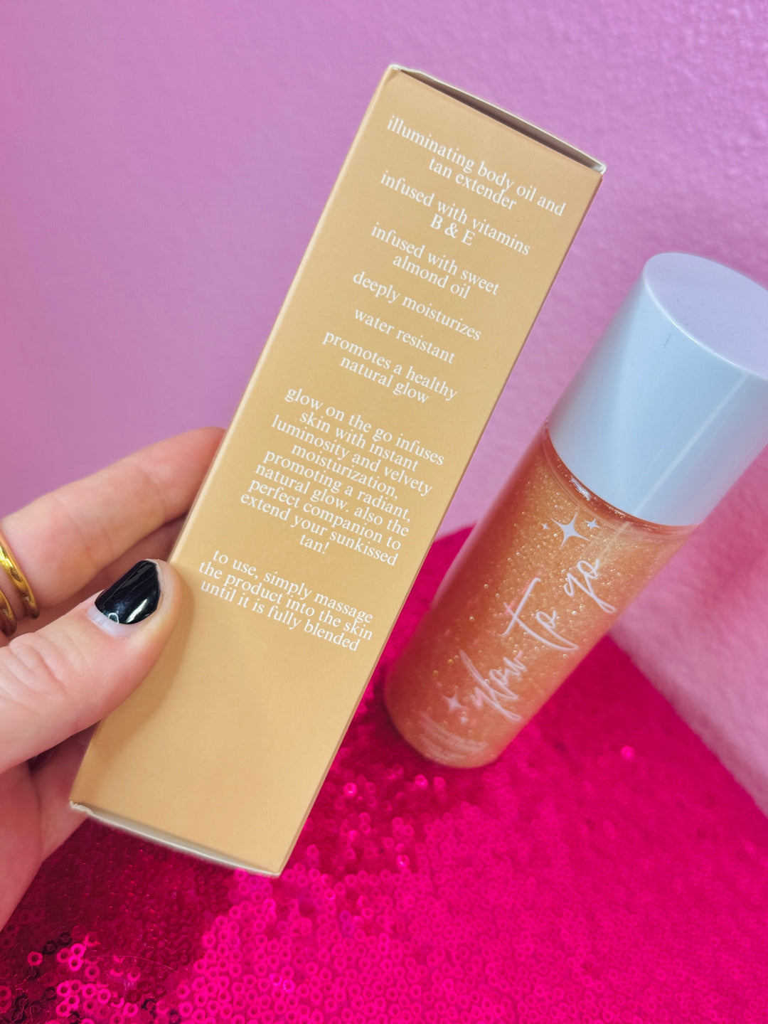 Glow To Go Body Oil & Tan Extender