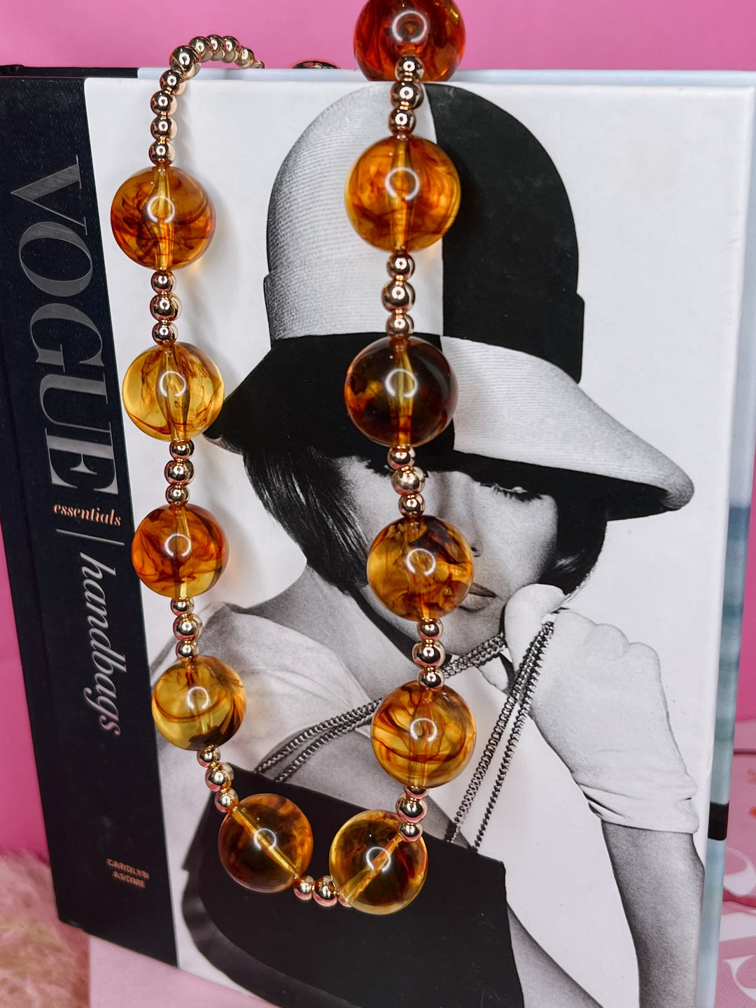 Golden Girl Beaded Necklace