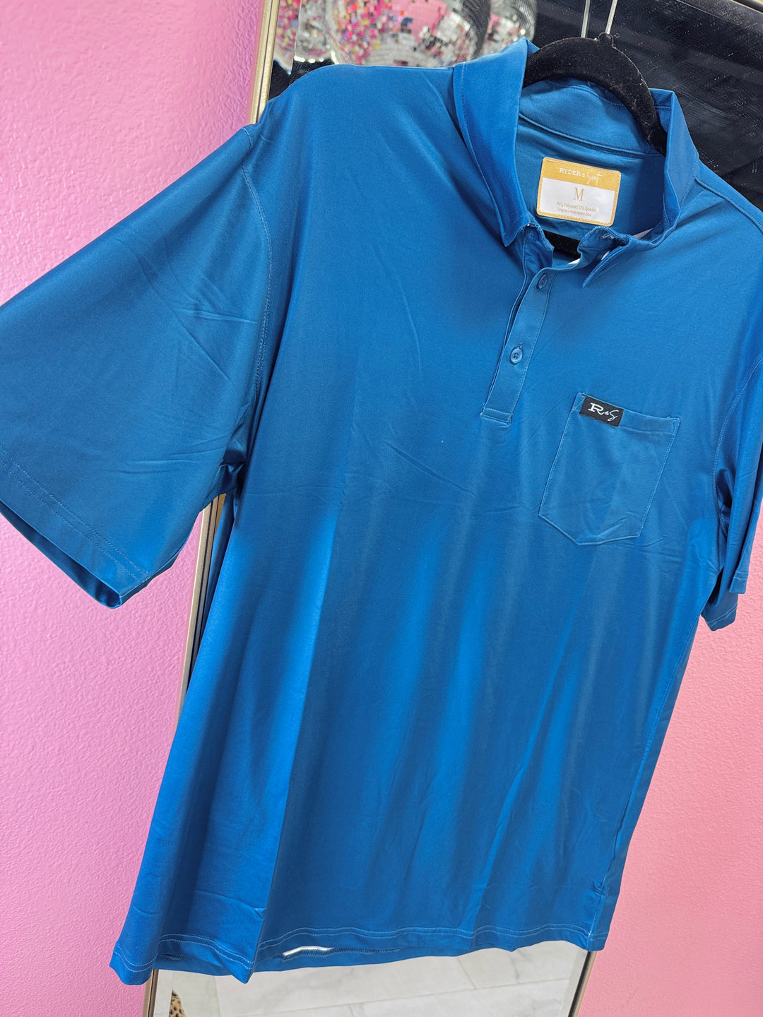 The High Noon Navy Polo