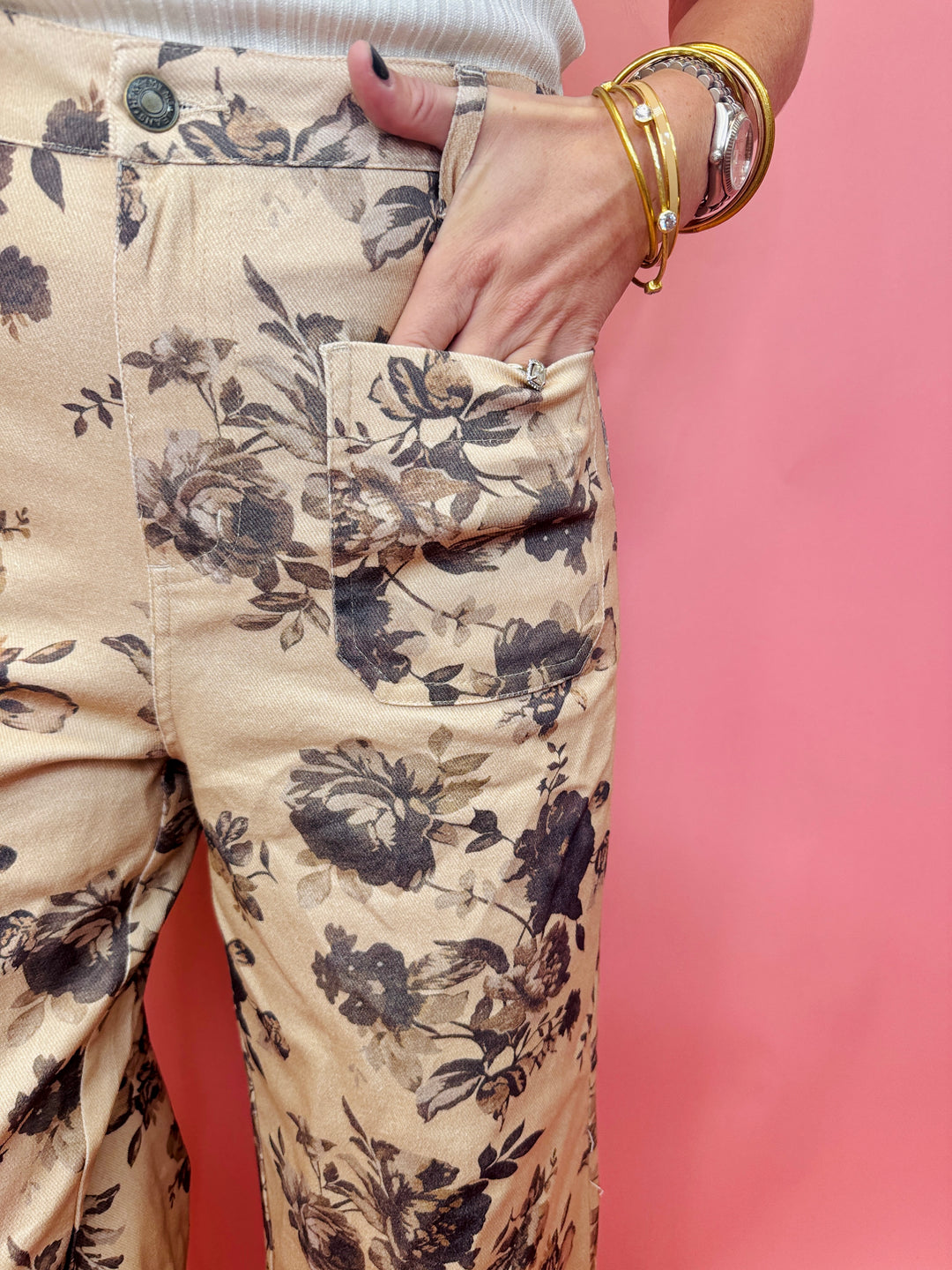 The Danika Floral Pants