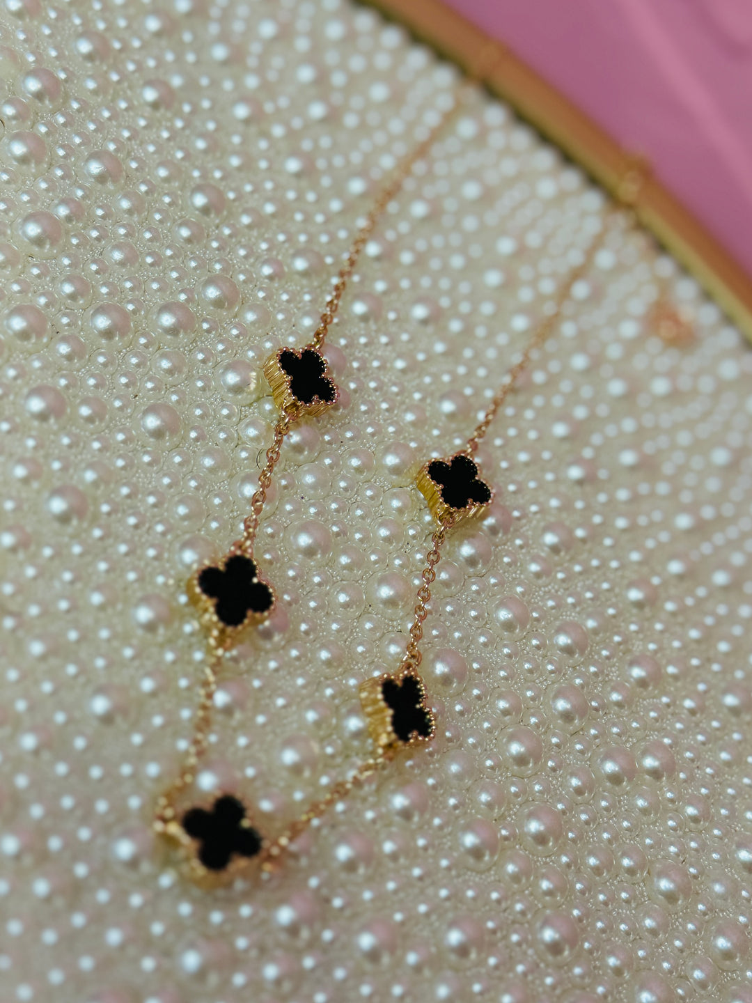 Black Clover Necklace