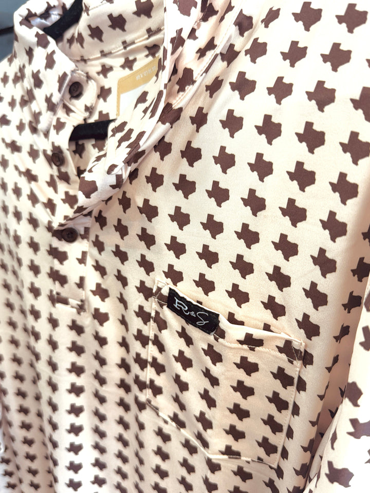 The Ironwood Tan Texas Polo