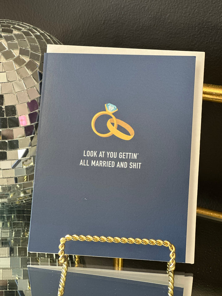 Married and Shit Card