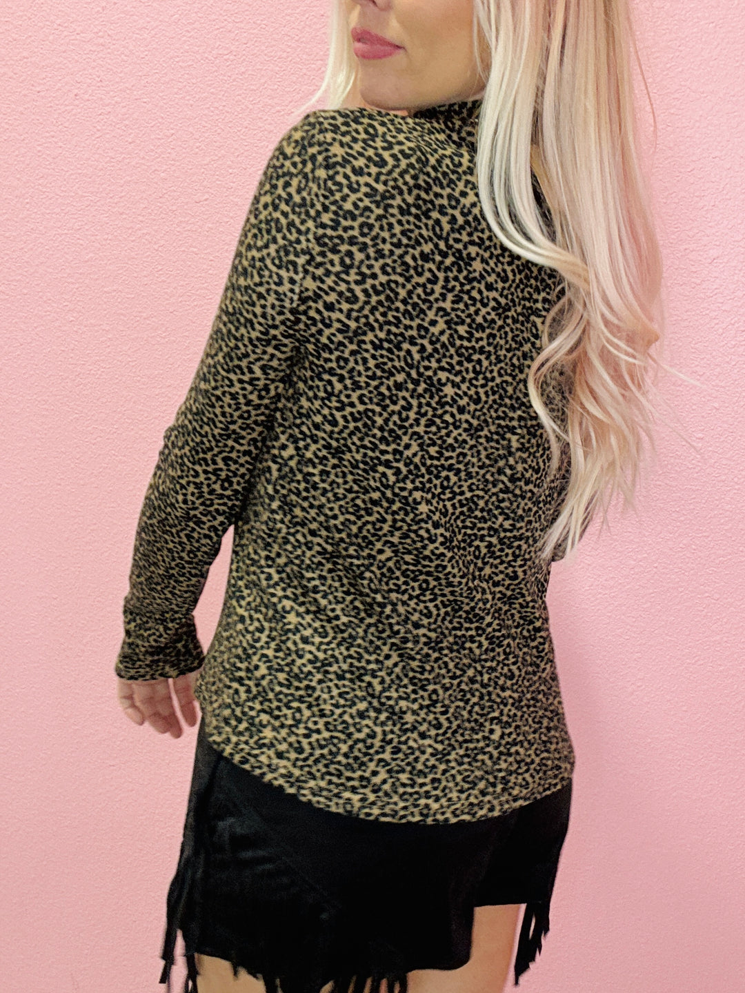 The Savannah Leopard Top