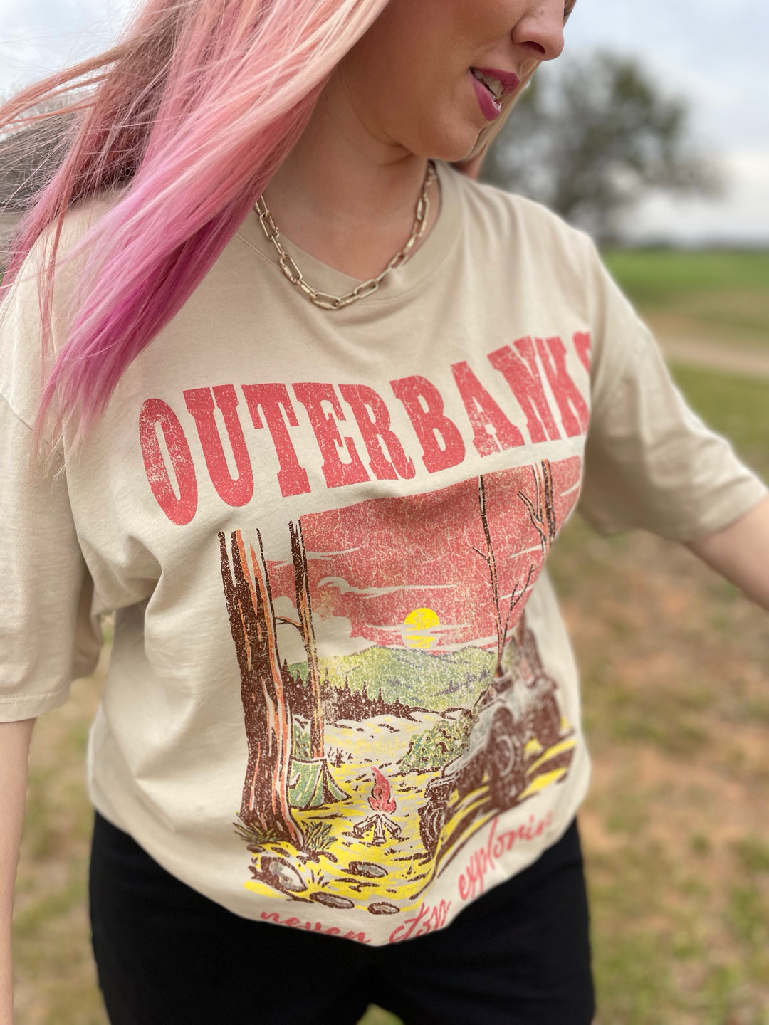 Never Stop Exploring Tee
