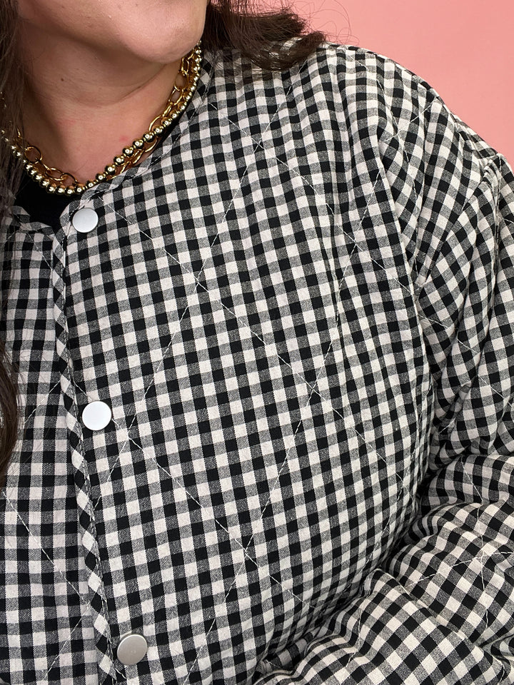 The Gingham Grove Jacket