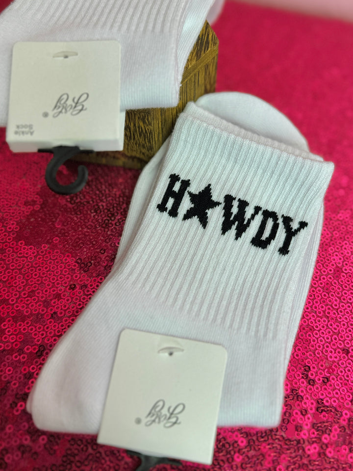 Howdy Crew Socks