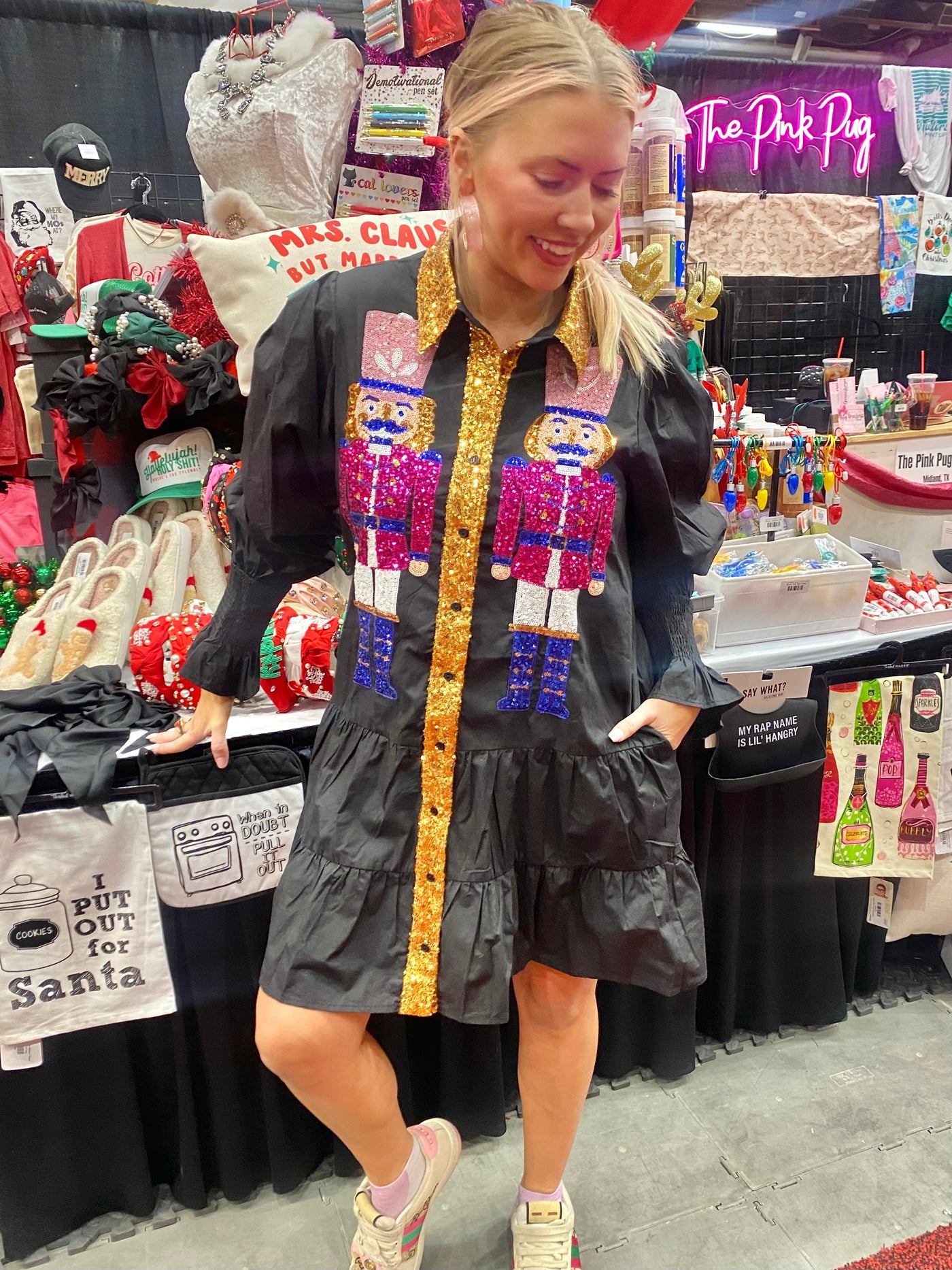 Nutcracker Sequin Dress