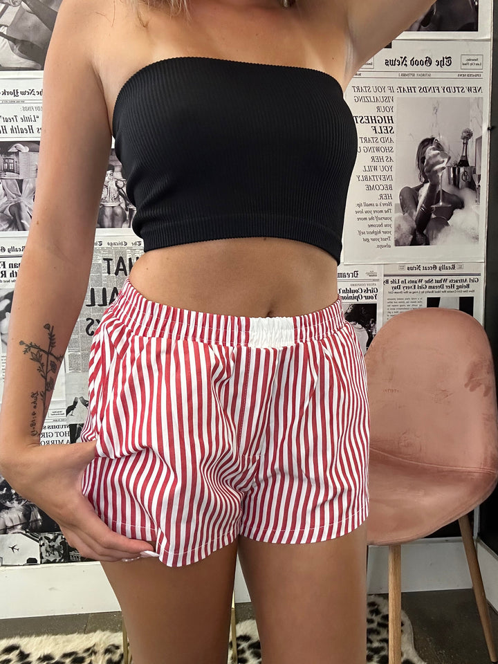 The Weekend Pinstripe Boxer Shorts