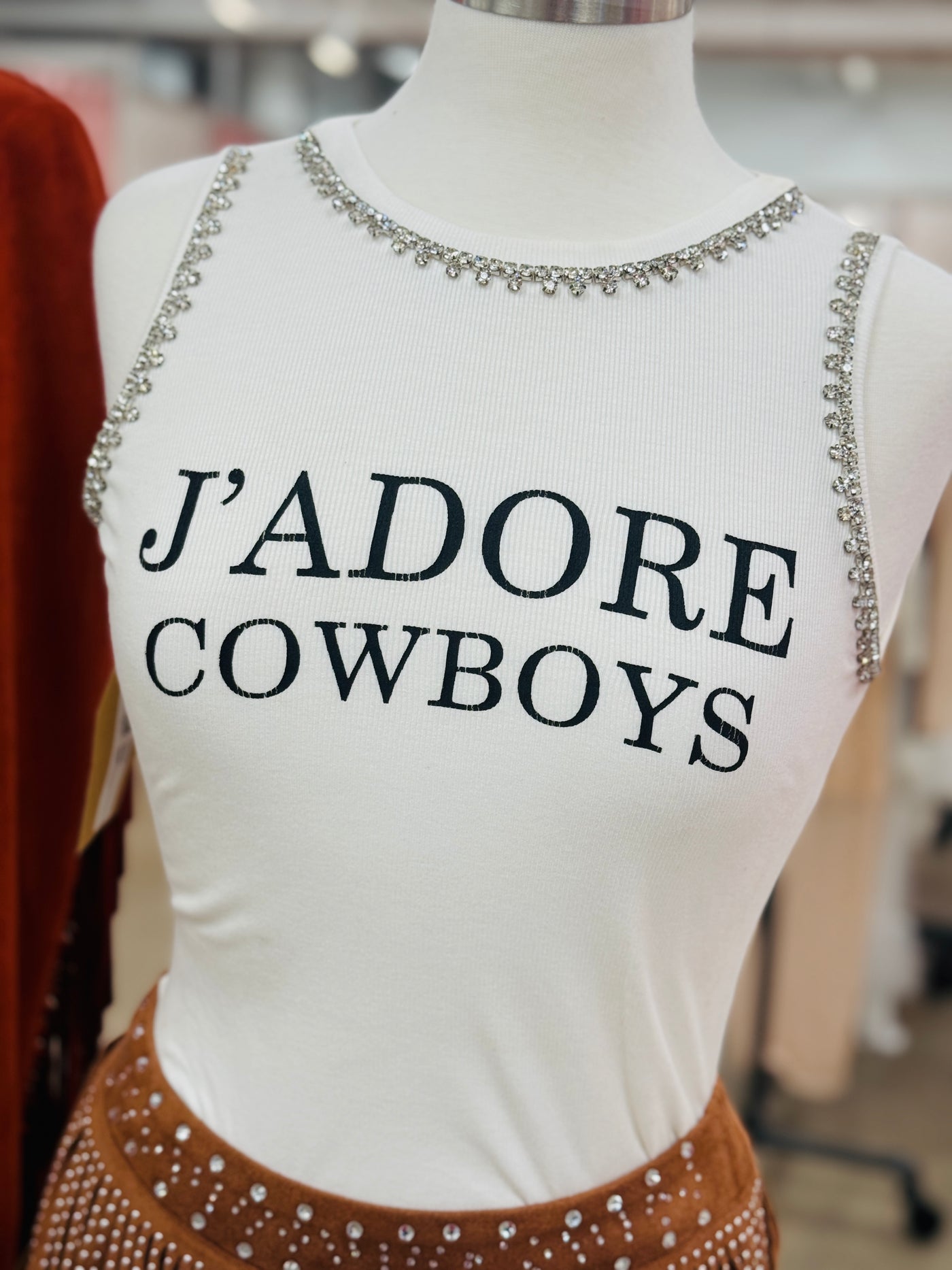 J'adore Cowboys Tank Top