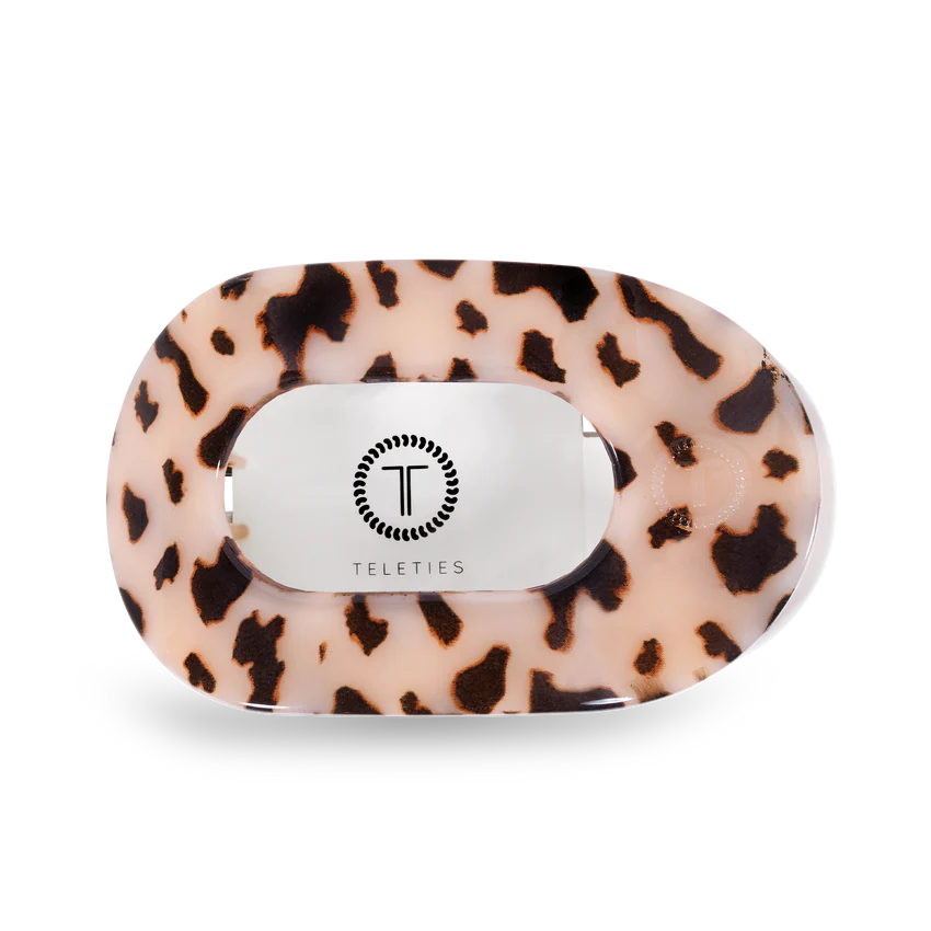 Blonde Tortoise Round Hair Clip