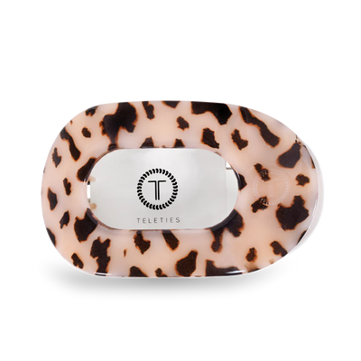 Blonde Tortoise Round Hair Clip