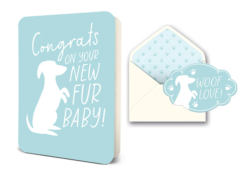 Fur Baby Greeting Card