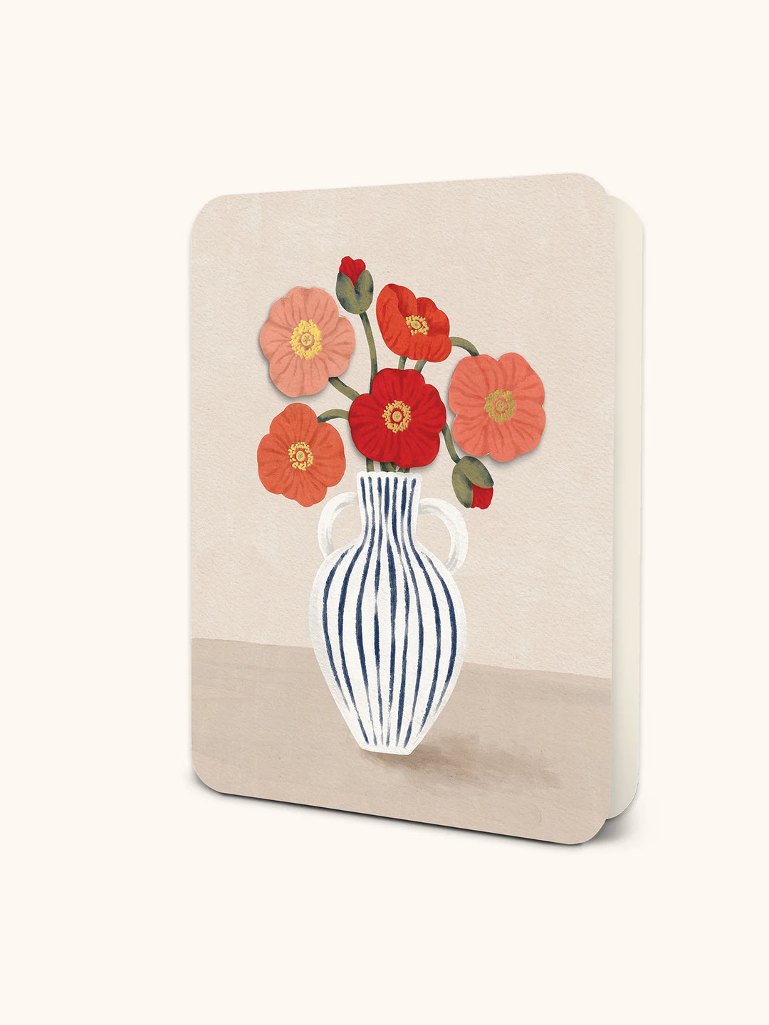 Floral Cantata Greeting Card