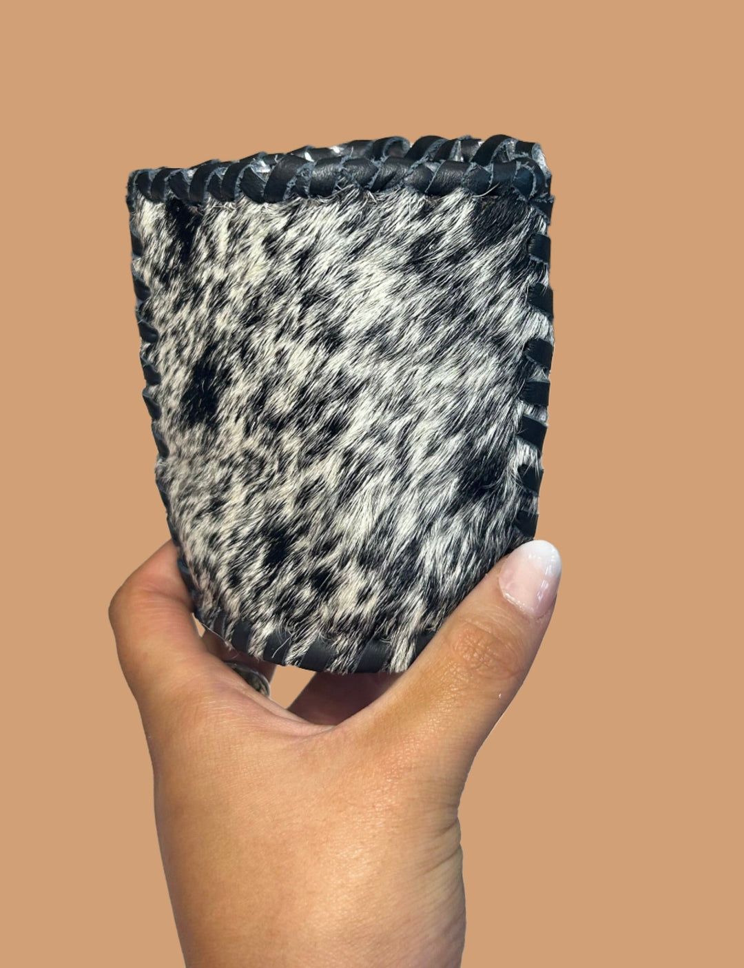 Insulated Hair on Hide Can Coolie