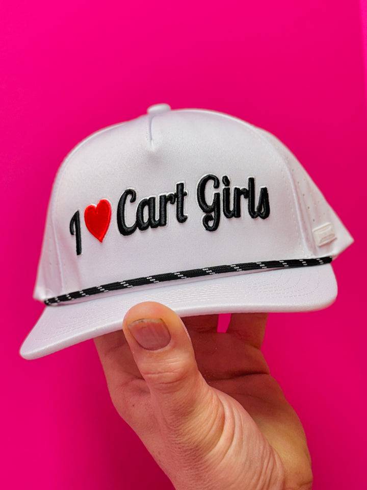 I Heart Cart Girls Hat
