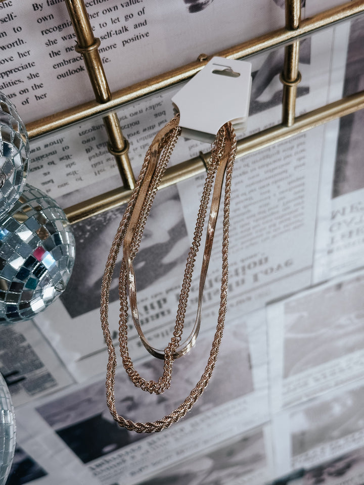 The Lynn Multilayer Chain Necklace