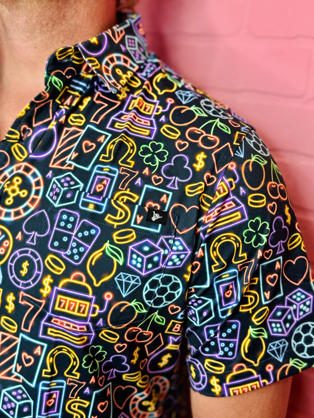 The Gambler Button Up Sunday Swagger