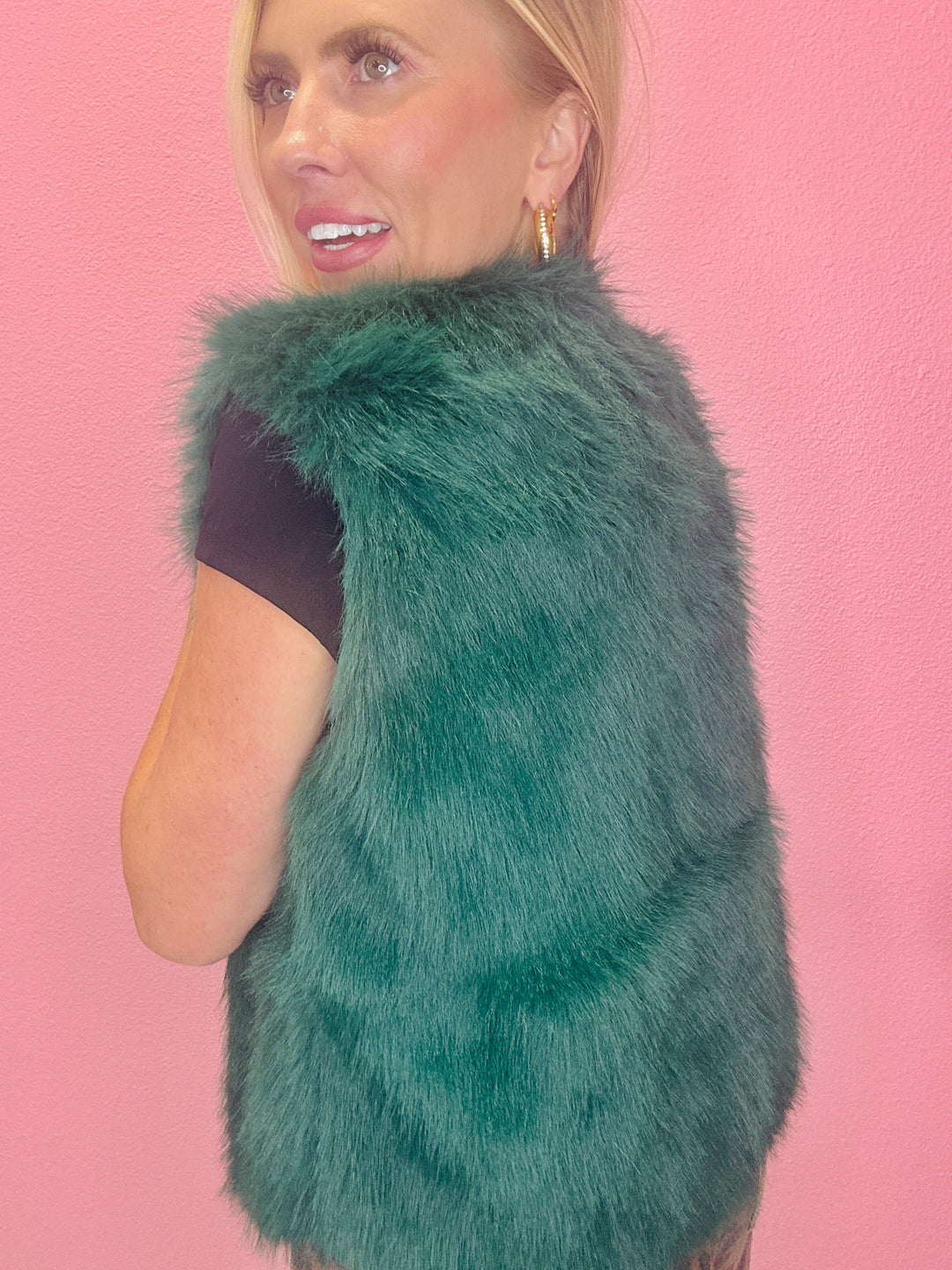 The Faux Fabuluxe Vest