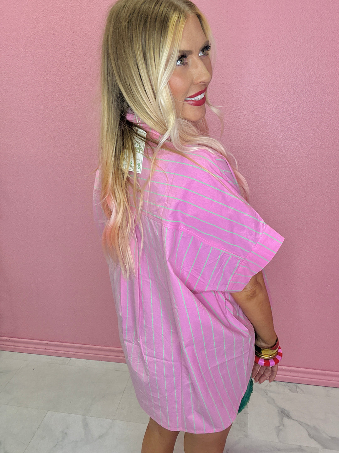 The Sunday Stroll Stripe Shirt