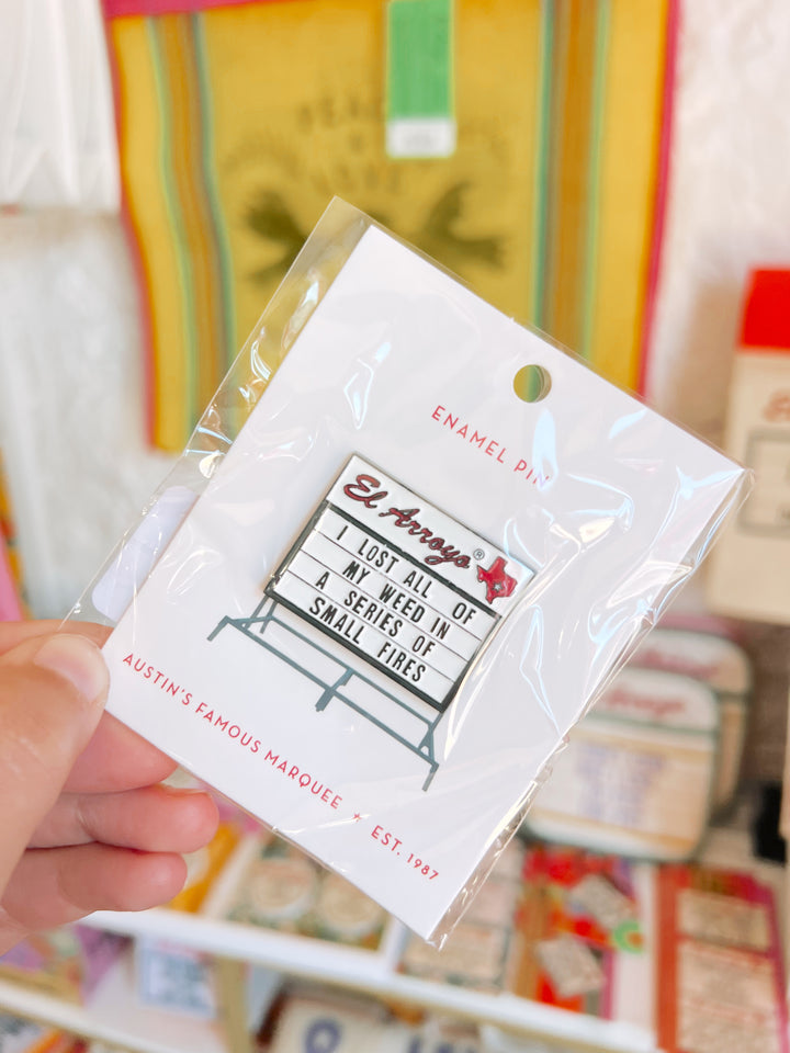 Small Fires Enamel Pin