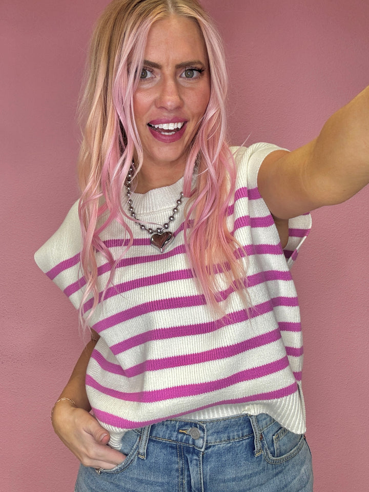 The Chicago Stripe Sweater Vest