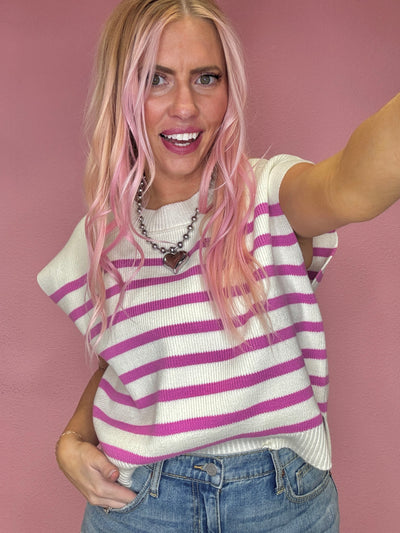 The Chicago Stripe Sweater Vest