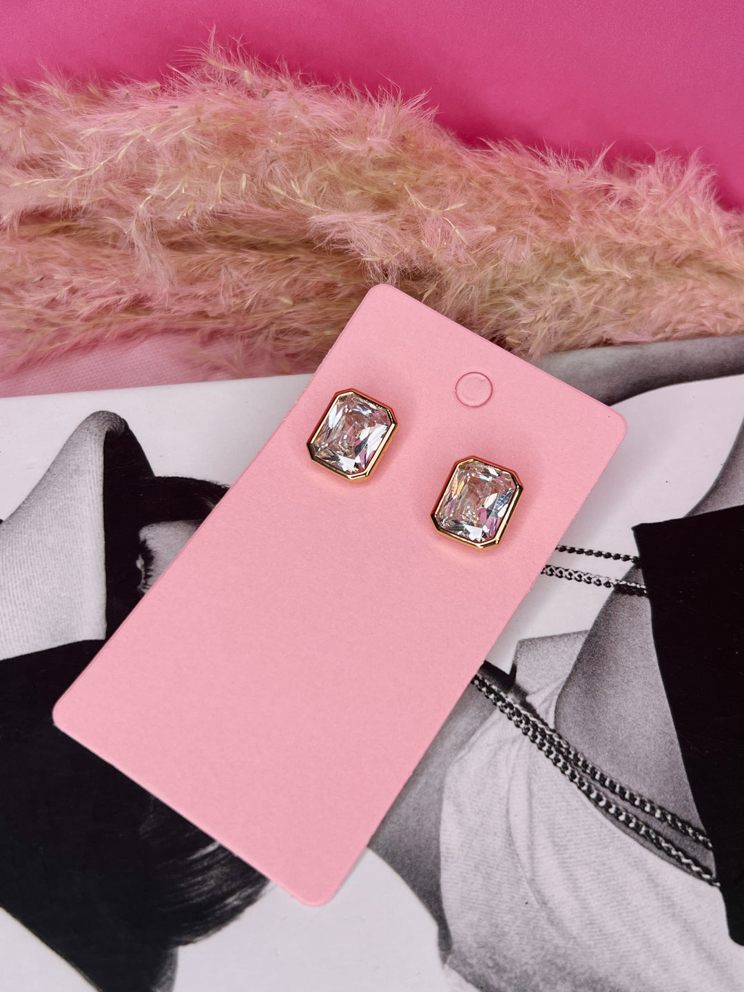 Lover Girl Crystal Studs