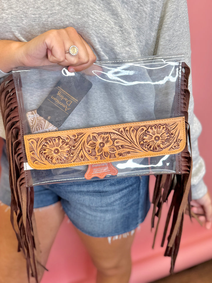 The Tilly Clear Leather Bag