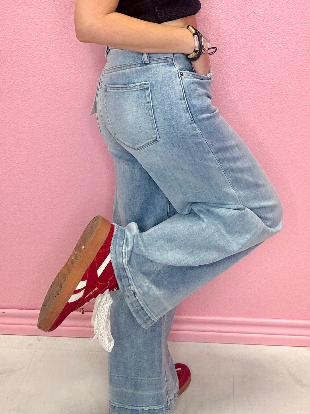The Jessie Wide Leg Jeans