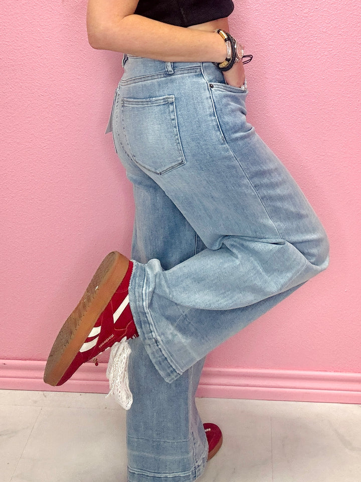 The Jessie Wide Leg Jeans