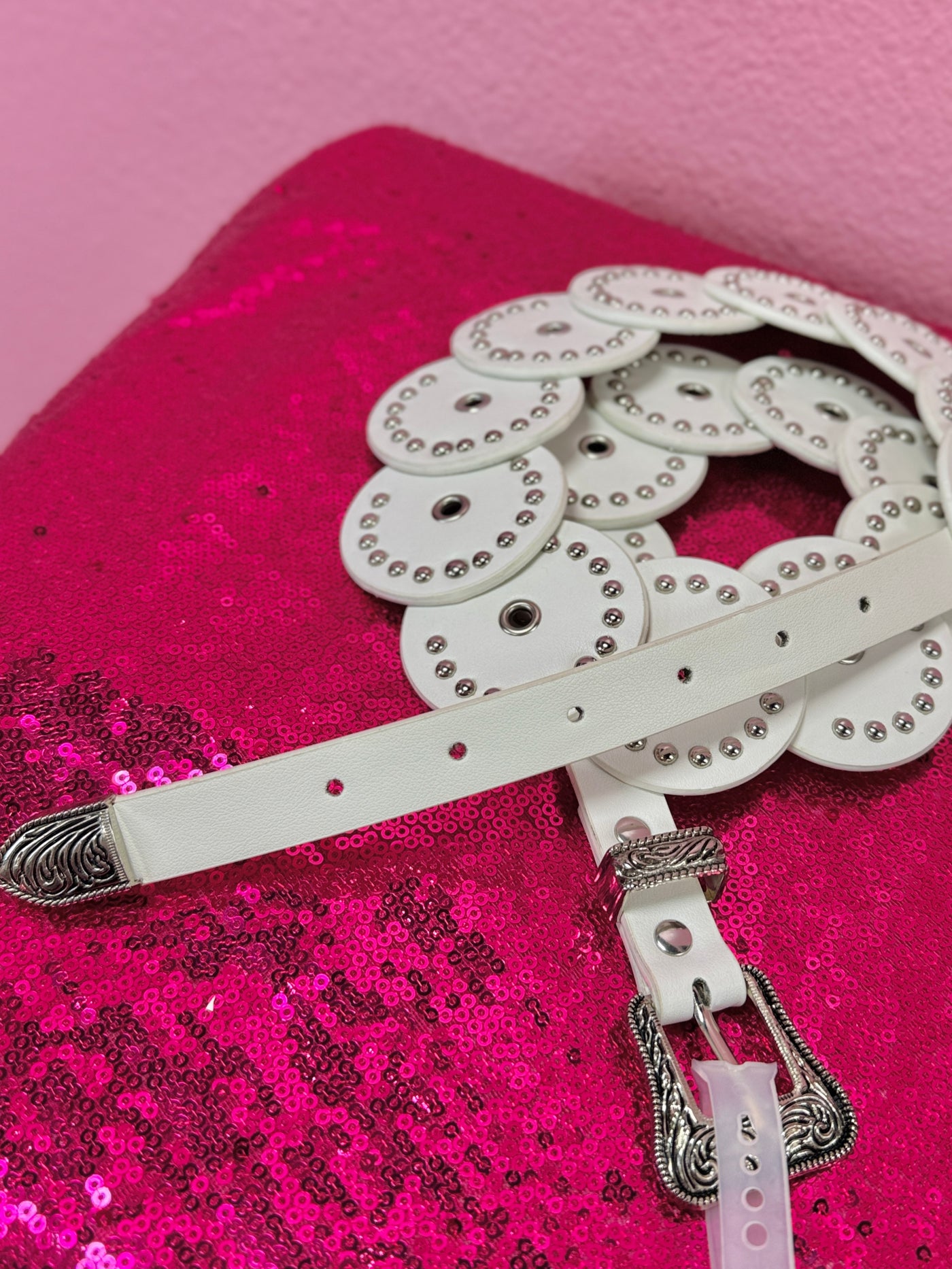 The Pheonix Studded Disc Belt