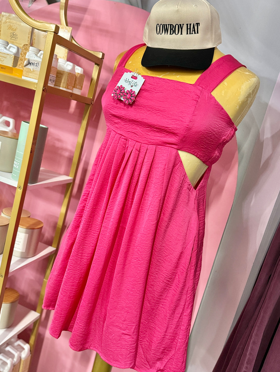 The Houston Cutout Mini Dress