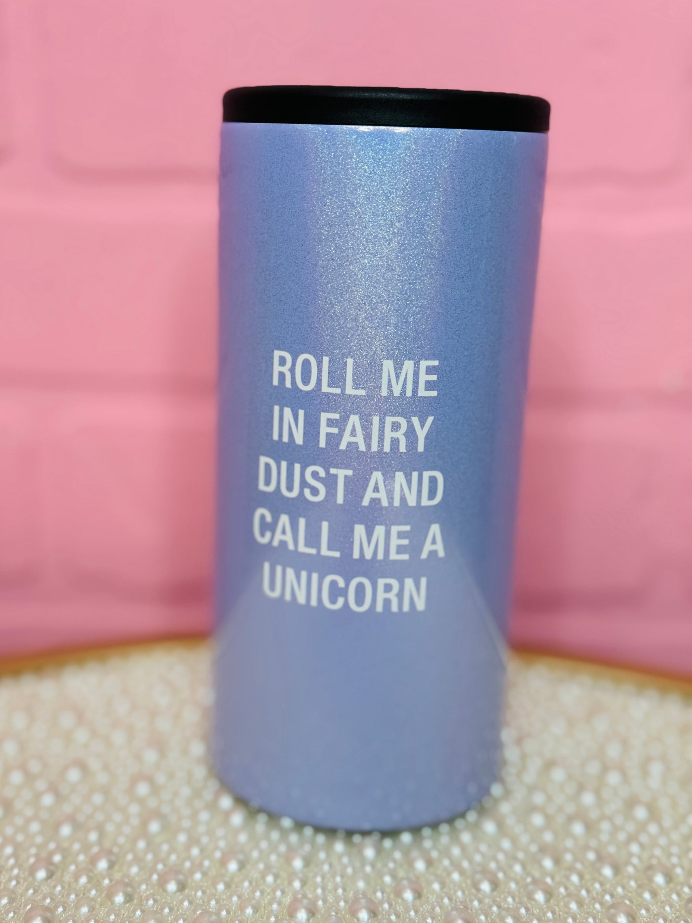 Unicorn Slim Can Cooler