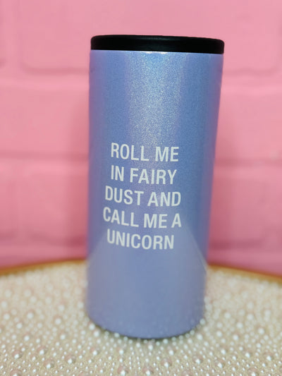 Unicorn Slim Can Cooler