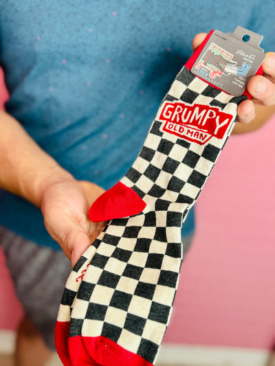 Grumpy Old Man Men's Socks