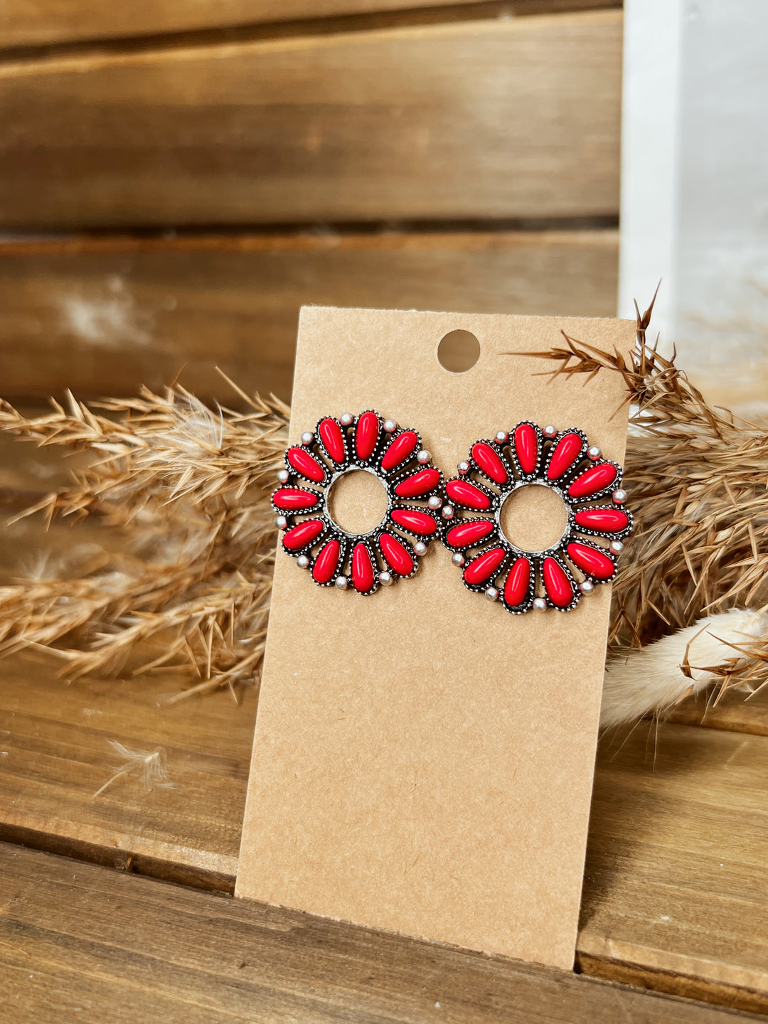 Sunburst Stud Earring