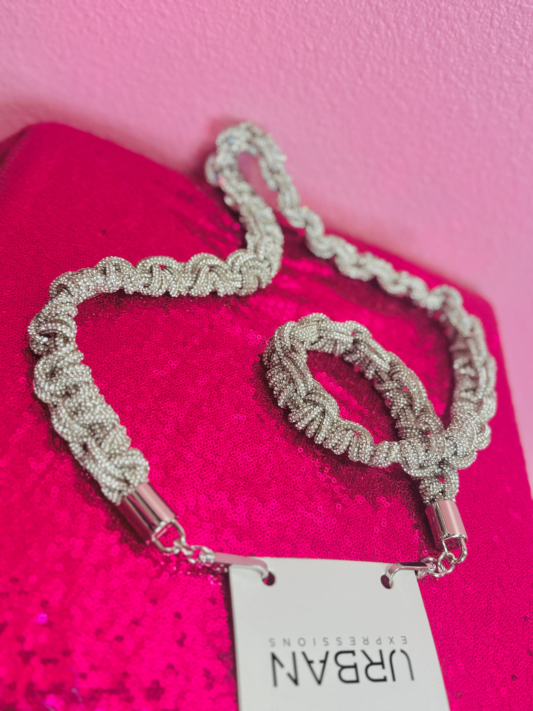 Sparkling Visions Crystal Rhinestone Bag Shoulder Strap