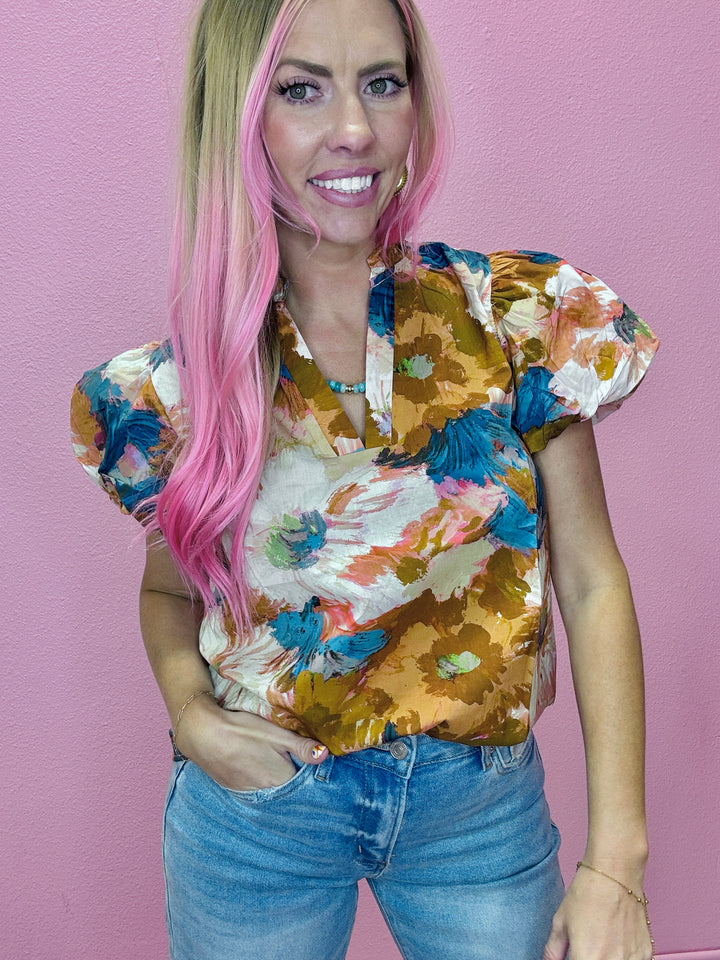 The Sugar Promise Floral Top