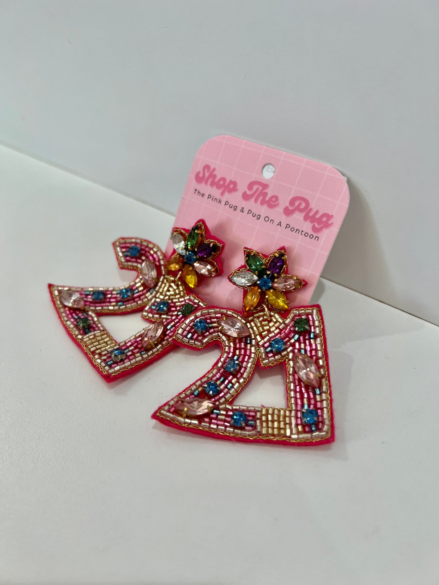 Fiesta 21 Birthday Earrings