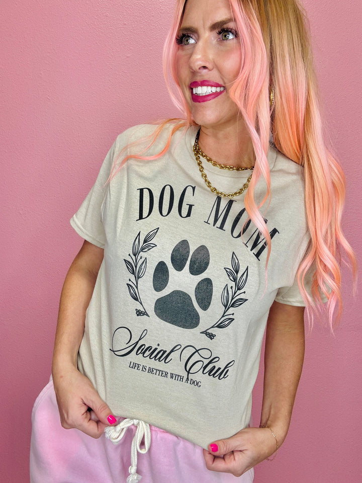 Dog Mom Social Club Graphic Tee