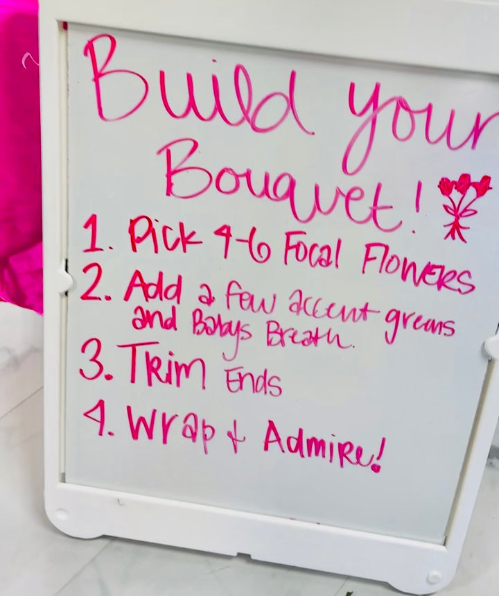 Galentine's Day Bloom Bar
