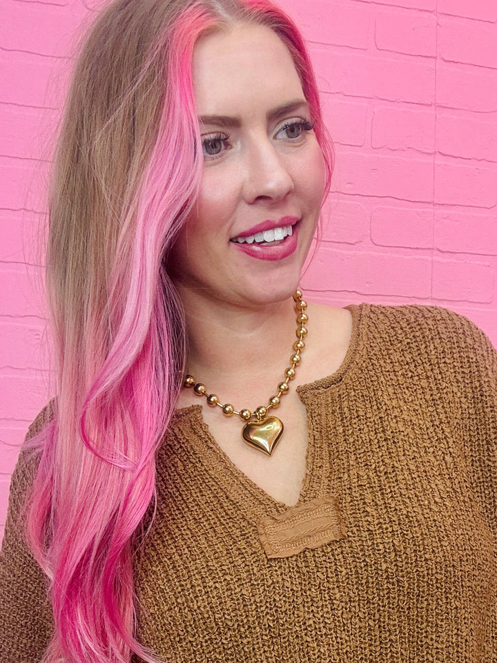 The Elizabeth Heart Necklace